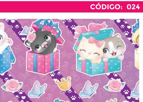 4300-024 PLIEGO DE REGALO NIÑA