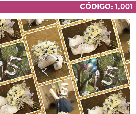 4300-1001 PLIEGO DE REGALO 15 AÑOS