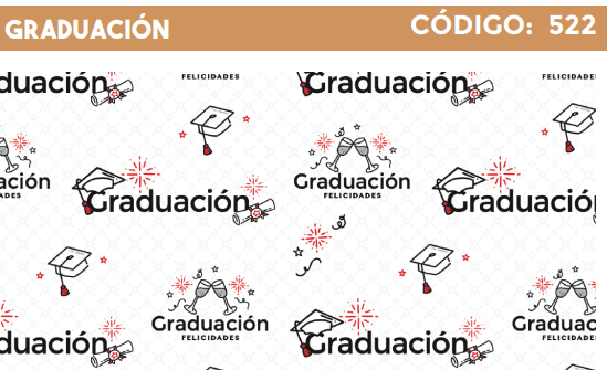 4300-522 PLIEGO DE REGALO GRADUACIÓN