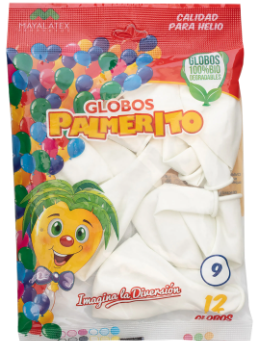 GLOBO #9 PALMERITO BLANCO 