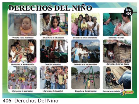 LAMINAS EDUCATIVAS DERECHOS DEL NIÑO