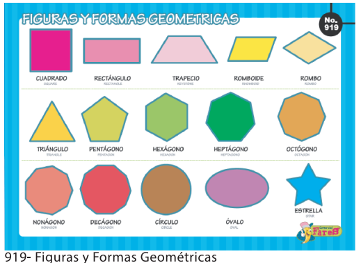 LAMINAS EDUCATIVAS FIGURAS Y FORMAS GEOMETRICAS