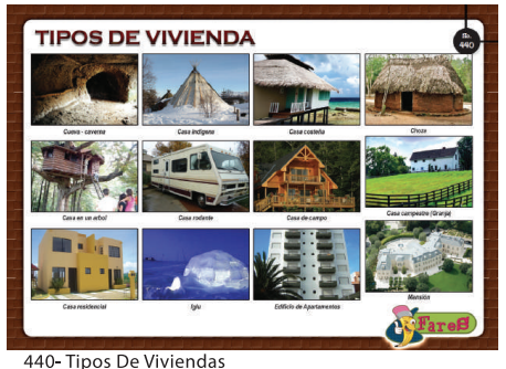 LAMINAS EDUCATIVAS TIPOS DE VIVIENDA