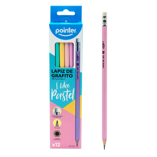 LAPIZ ECOLOGICO POINTER TRIANGULAR PASTEL FX240 DOC.