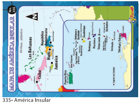 Laminas Educativas - F-335 America Insular