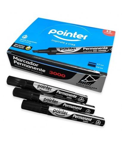 MARCADOR PERMANENTE NEGRO POINTER P.R. FX60
