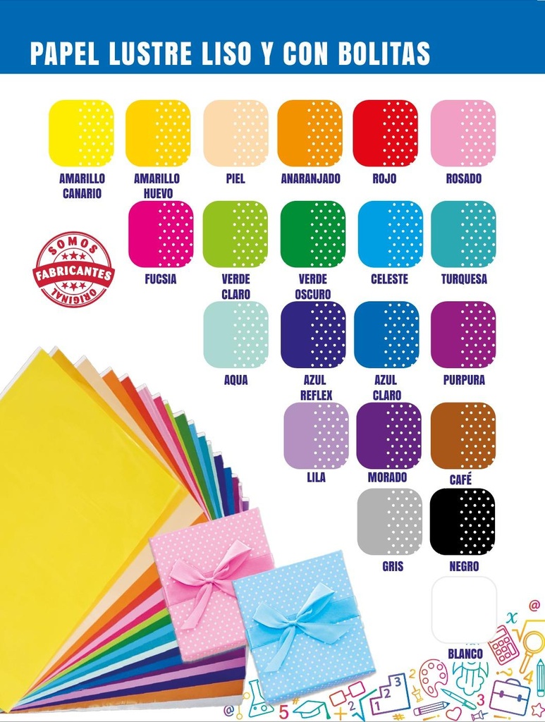 PLIEGO LUSTRE BOLITAS GRIS
