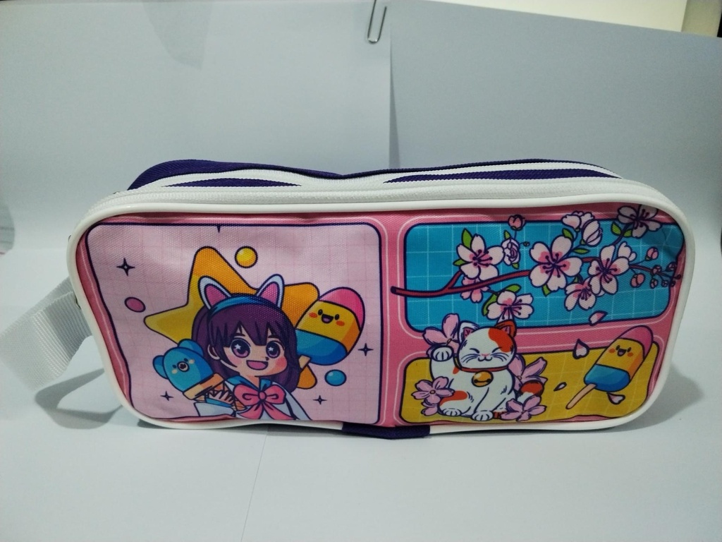 PORTALAPIZ RECTANGULAR NIÑA 2 ZIPPER