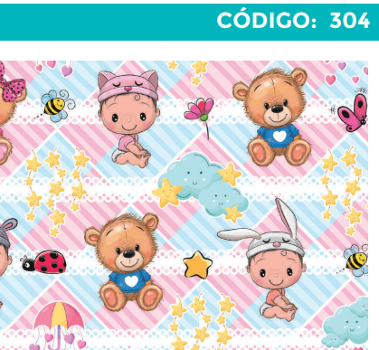 [4300-304] 4300-304 PLIEGO DE REGALO BABY