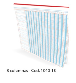 [1020-13] BLOCK TABULAR 8 COLUMNAS