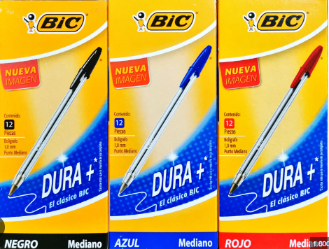 [4190-01] CAJA LAPICERO BIC NEGRO FX100
