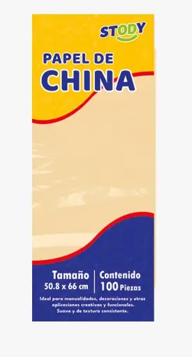 [PC-27] CIENTO PAPEL CHINA PIEL STODY
