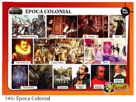 [F145] LAMINAS EDUCATIVAS EPOCA COLONIAL