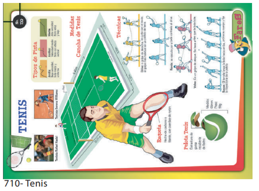 [F710] LAMINAS EDUCATIVAS TENIS