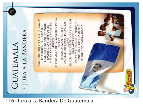 [F116] Laminas educativas Jura de La Bandera