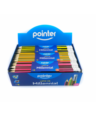 [NSP-12] NSP-12 LAPIZ POINTER MILENIO RAYADO C*12DOC FX240 DOC.FX